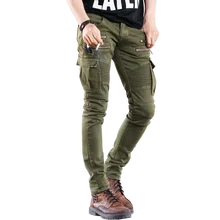 Мужские джинсы, стрейчевые, повседневные, байкерские, на молнии, модные, складные, дизайнерские, обтягивающие, хип-хоп, панк, несколько карманов, тонкие, джинсовые штаны для мужчин