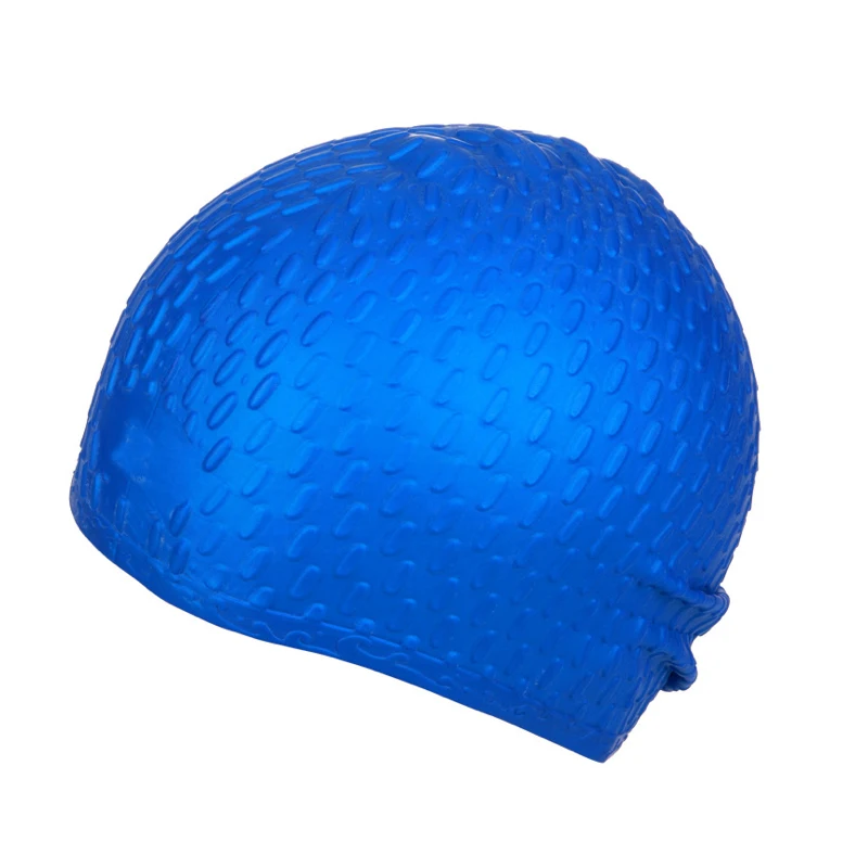 h641 Free shipping particles water swim cap keep warm skid and