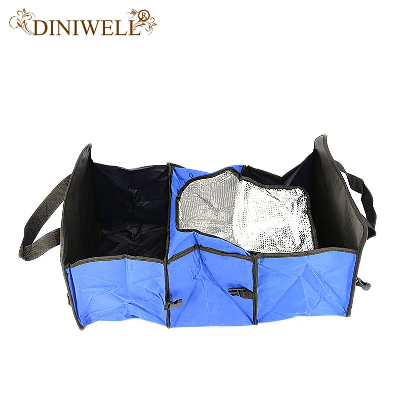 DINIWELL Foldable Multi Compartment Fabric Car Truck Van SUV Storage