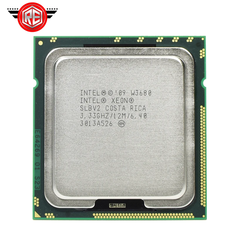 Процессор Intel Xeon W3680 3 33G шестиядерный процессор SLBV2 LGA 1366 работает 100% бесплатная
