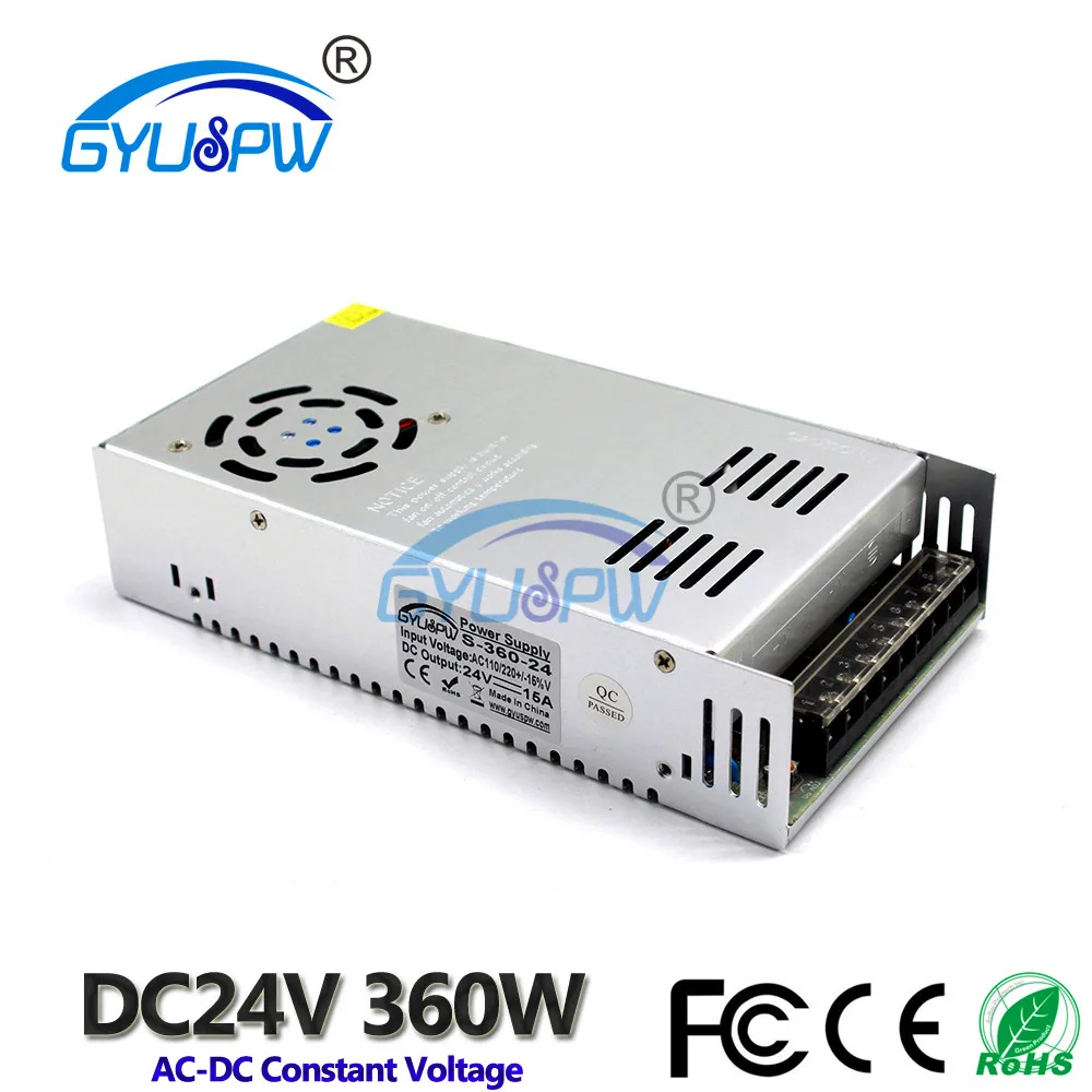 24V360W