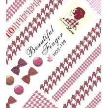 HOT103-120,, 20 листов/партия, смешанные Мультяшные наклейки для воды, переводные наклейки для ногтей