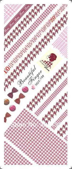 HOT103-120 Free Shipping 20sheets/lot Mixed Cartoon Water Decal Transfer Sticker Nail art sticker | Красота и здоровье