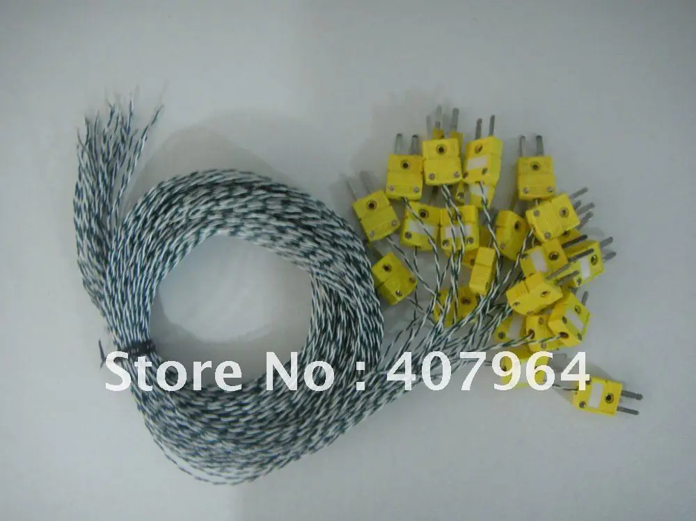 Термопара типа K с соединителем OMEGA 2*0 2 мм Длина 2000 мм|thermocouple type|type thermocouplek thermocouple |