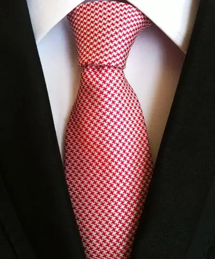 Желтый фиолетовый зеленый красный синий белый мужской деловой галстук формальный полосатый 8 см жаккард Свадебный галстук узкий классический галстук - Цвет: LUC-32