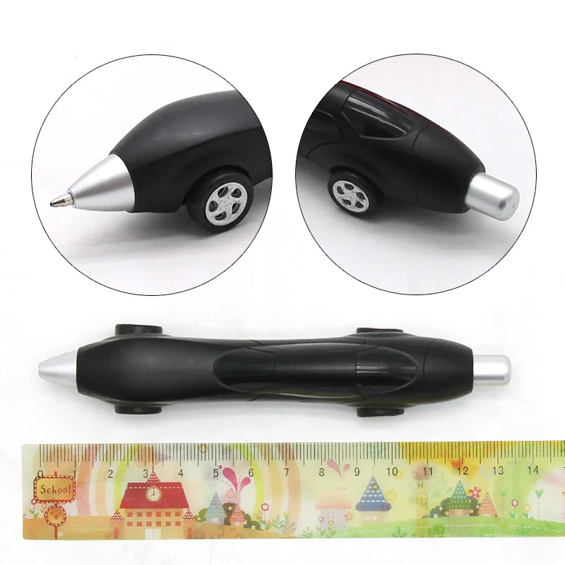 1Pcs 6 Colors Car Molding Ballpoint Pen Creative Car Shape Ball Pen Fine Point 0.7mm Blue Ink Office School Supplies Stationery