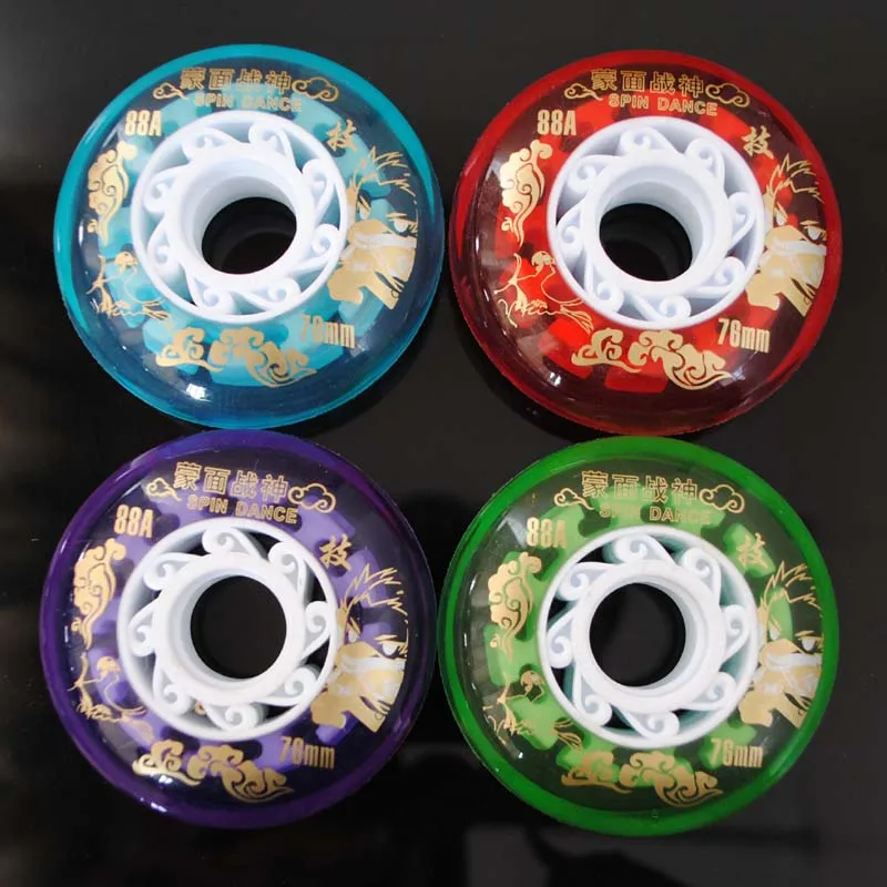 1pc Skateboard Wheels Roller Skate Wheels 88A PU 72MM 76MM 80MM Skating