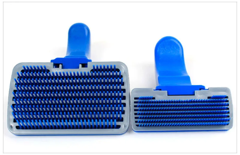 Soft and Comfortable Self Cleaning Pet Hair Comb Grooming Trimmer Hair Removal Brush for Dog Cat Rabbit Horse8
