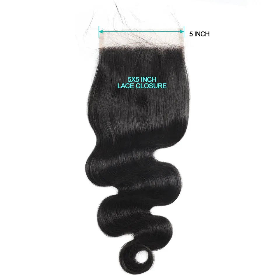 allove body wave 5X5 lace closure (1)