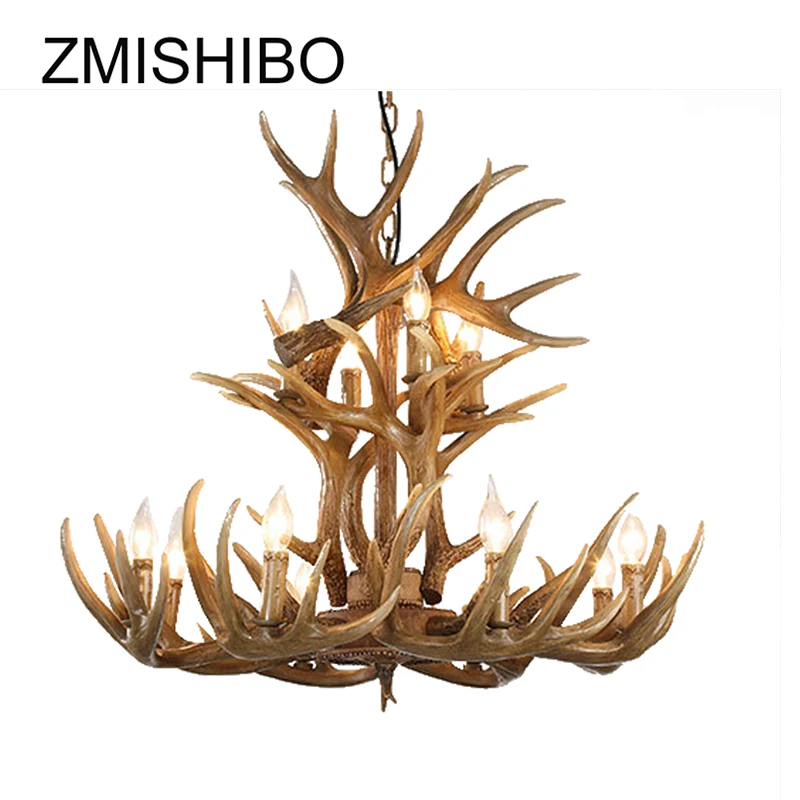 Винтажная светодиодная люстра ZMISHIBO для столовой подвесной светильник с
