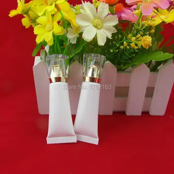 

10ml white soft tubes with flower lid,hand cream tubes,lotion or facial cleanser tube,Plastic bottles,Cosmetic soft tubes