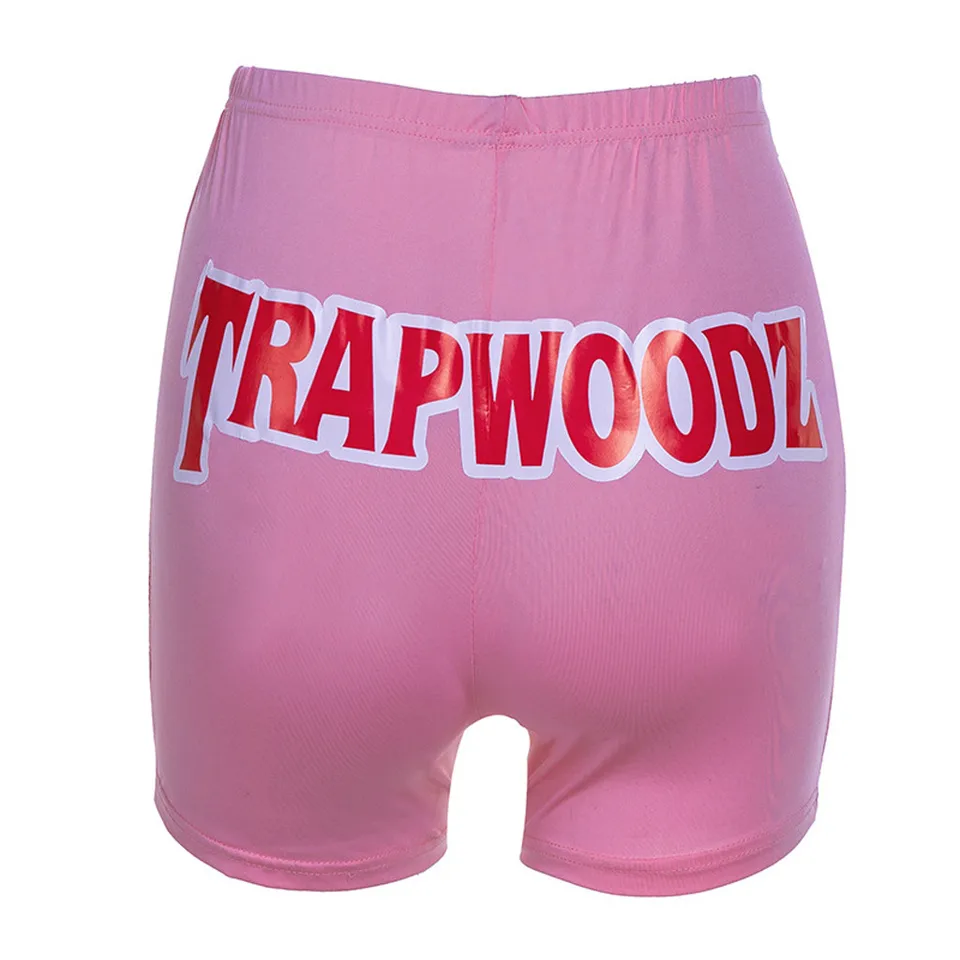 trapwoodz biker shorts
