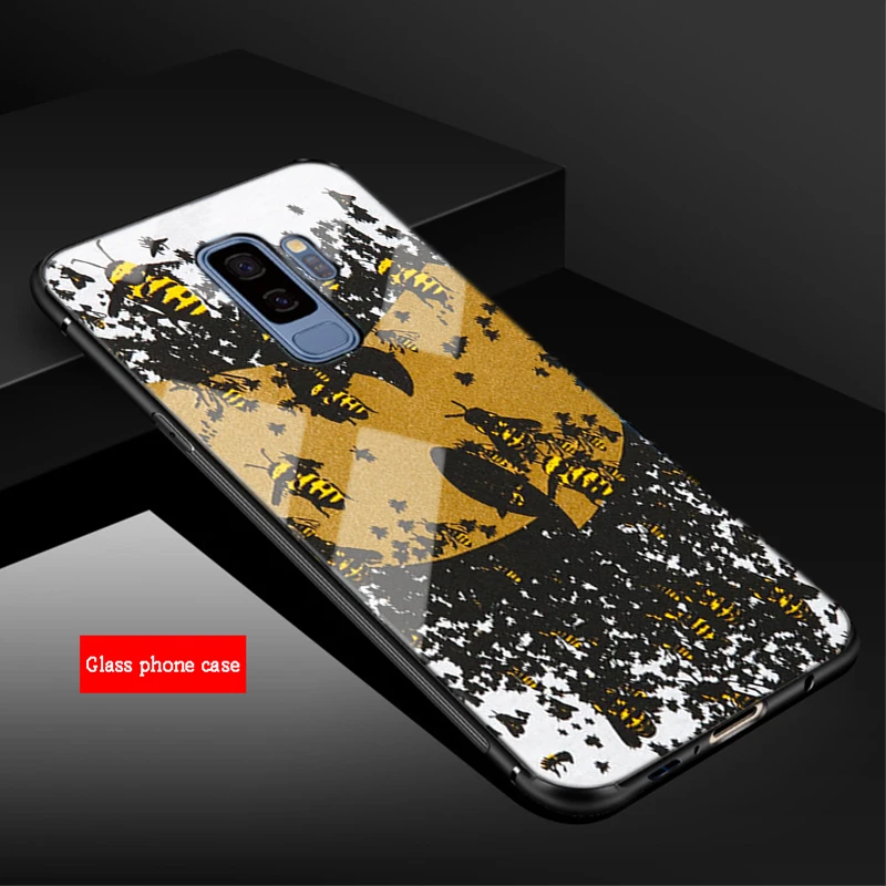 Wu Tang Clan чехол из закаленного стекла для телефона для samsung Galaxy S8 S9 S10 плюс A6 A6S A8 A8S J6 J8 NOTE8 9 - Цвет: B19062006-06.jpg