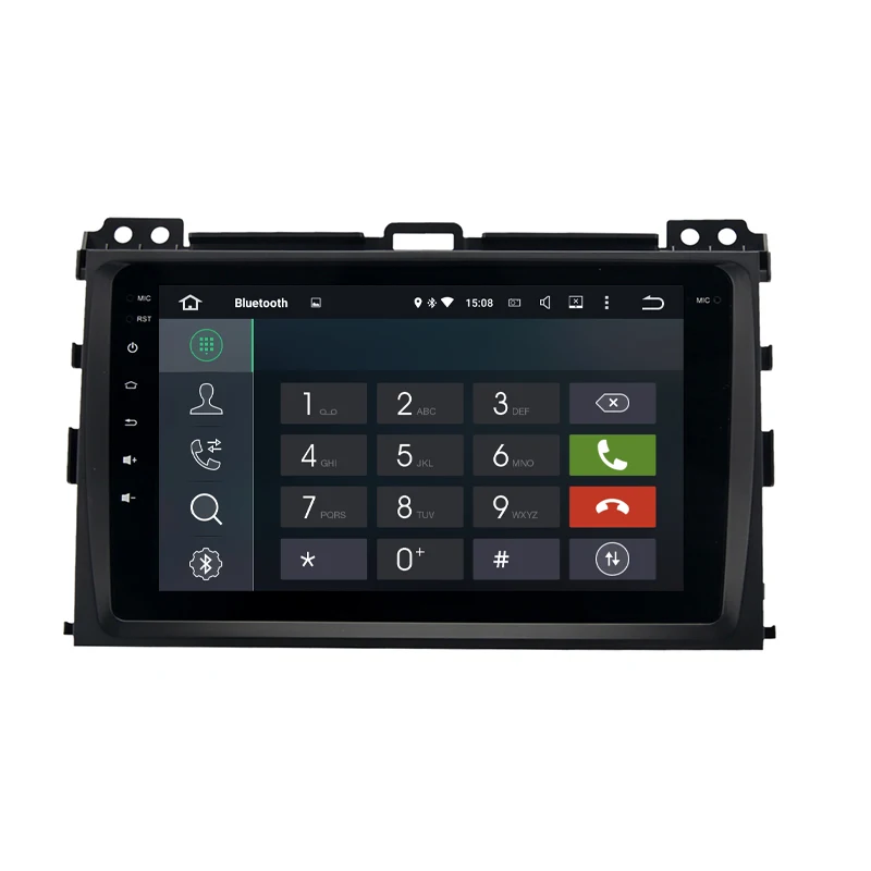 Perfect Octa core Android 8.0 car GPS radio player for Toyota land cruiser prado 120 2002-2009 with 4G RAM wifi 4g usb auto Multimedia 3