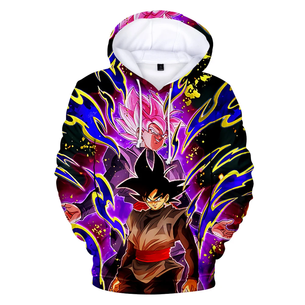 

2019 trend male/female hooded sweatshirt popular anime DRAGON BALL 3D printing Wukong into the gods popular new casual hoodie