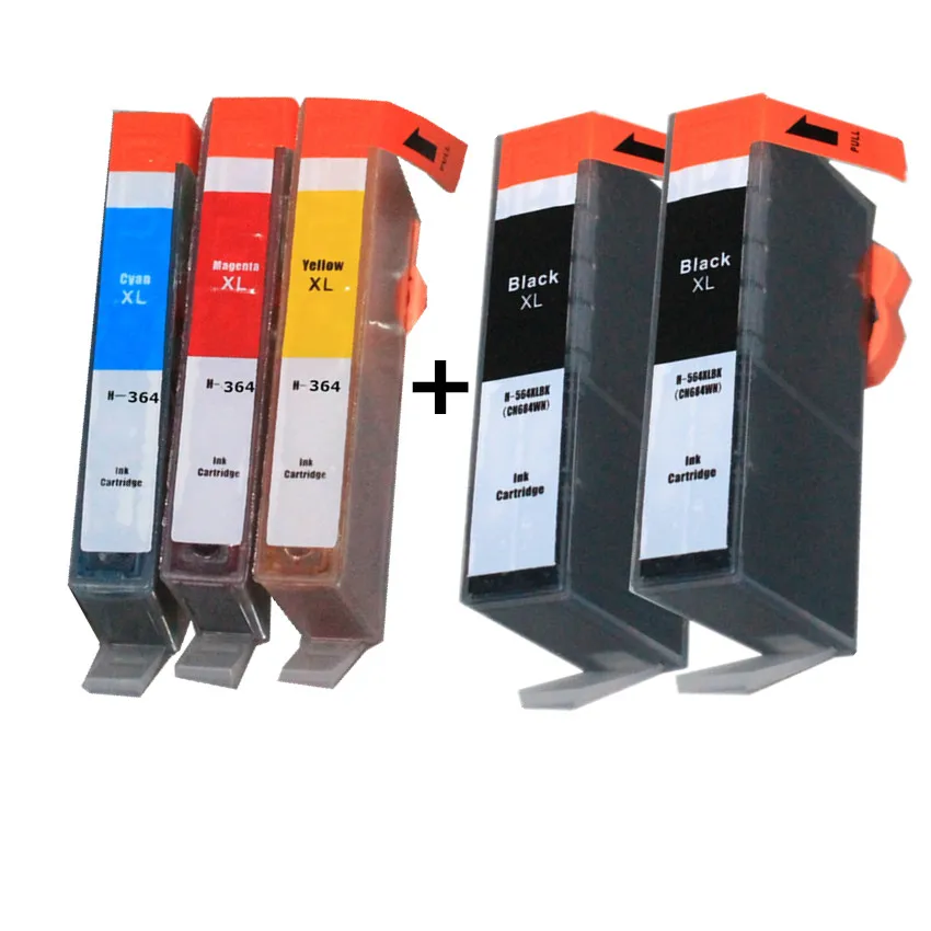 BLOOM Compatible for hp 364 364XL Ink Cartridge Replacement for HP Photosmart 5510 5511 5512 