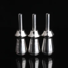 Горячая Распродажа 25 мм тату ручка машины 1 шт серебро Нержавеющая сталь тату ручка