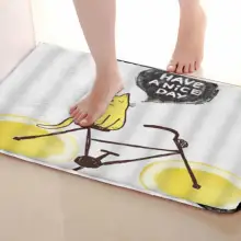 Коврик для ванной комнаты в стиле кошки, Забавный Противоскользящий коврик для ванной, аксессуары для душевой занавески, соответствующие вашей душевой занавеске