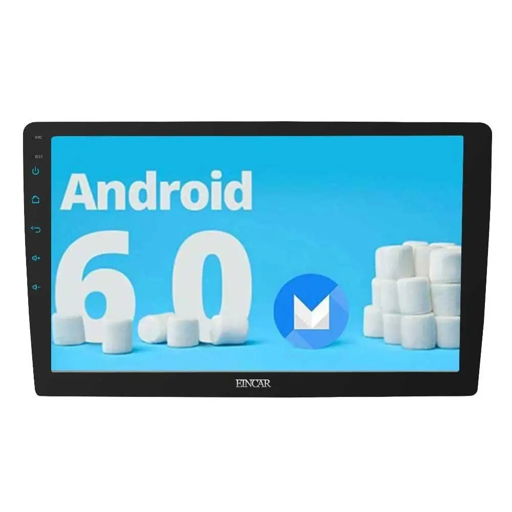 

Android6.0 Quad Core Car Stereo 10.1''Double Din GPS Navigation Autoradio WiFi Bluetooth AM/FM Radio OBD2 with Adjustable Screen