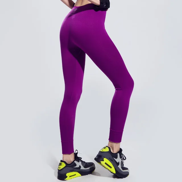 New Move Brand Sex High Waist Stretched Sports Pants Gym Clothes