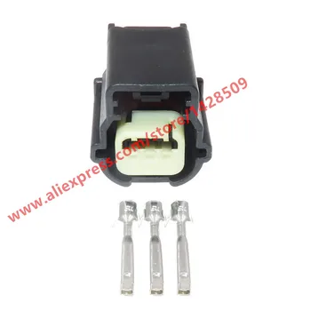 

5 Sets 3 Pin Reversing Radar Harness Plug Car Waterproof Cable Female Connector With Pins 31404-3700