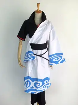 

Free Shipping JP Anime Gintama Cosplay Costume Halloween Dress Adults Sakata Gintoki Cosplay Costumesfor Sale