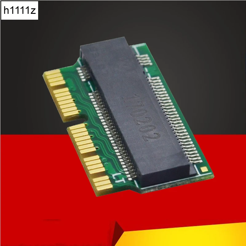 Адаптер M.2 для Macbook Air SSD адаптер MAC M Key PCI E X4 NGFF AHCI 12 + 16pin MACBOOK 2013 2014 2015|Адаптеры карт