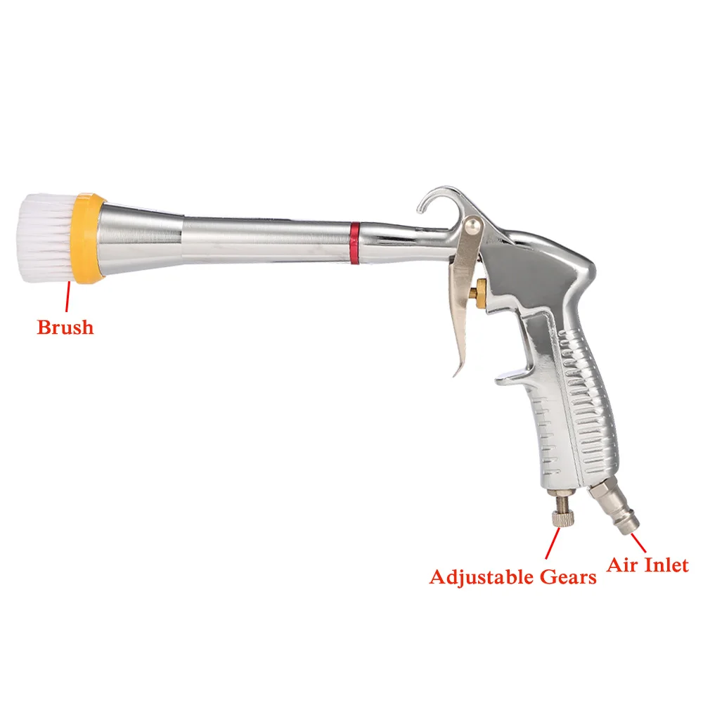 

Tornado Car Washer Gun Air Blow Dry Cleaning High Pressure With Air Regulator High Qaulity Car Wash Tools