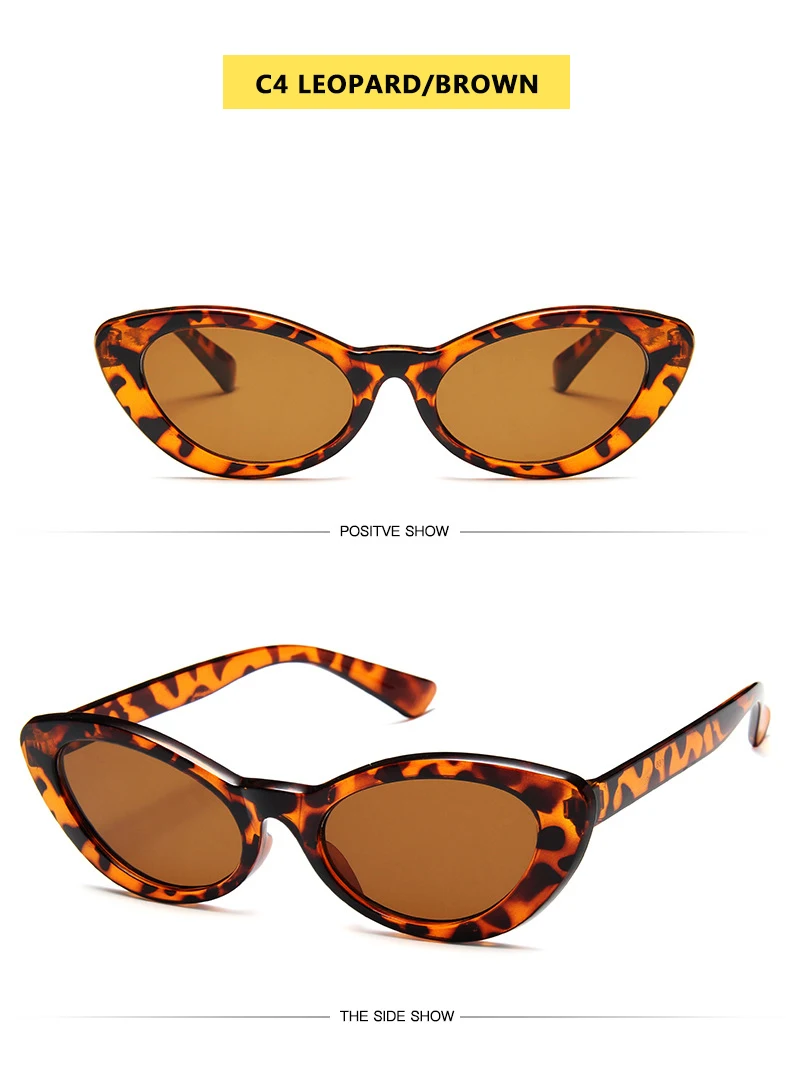 Punk ombre femmes mode lunettes de soleil marque Designer femme rétro lunettes triangulaires oculos feminino lunettes de soleil Sexy Gafas_voghion.com