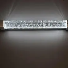 Пузырьковый рассеиватель для ванной головной светильник зеркальный передний светильник 60 см современный кристаллический светильник лампы и фонари светодиодный светильник s FG15