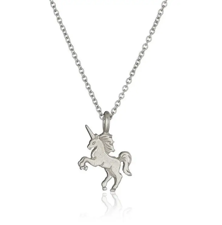 2018 Hot Fashion New Gold-color Life Is Magical Unicorn Horse Alloy Clavicle Chain Pendant Necklace Jewelry Gift drop shipping 2018 Hot Fashion New Gold-color Life Is Magical Unicorn Horse Alloy Clavicle Chain Pendant Necklace Jewelry Gift drop shipping