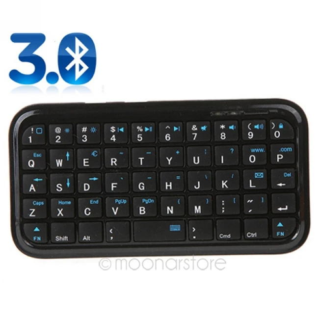 2017 2017 Keyboard Black Ultra Slim Mini Bluetooth