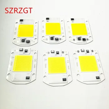 

10pcs LED COB Bulb Chip 20W Chip 110V 220V Input Smart IC Fit For DIY LED Flood Light Cold White Warm White Street Lamp