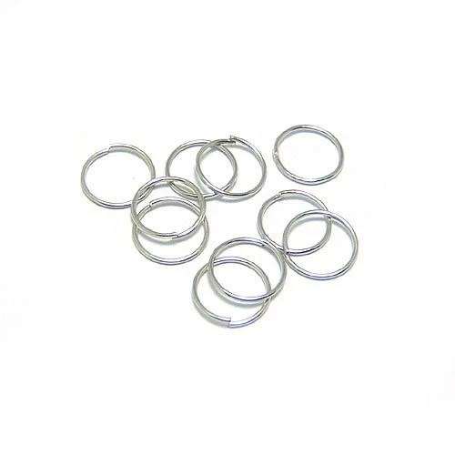 12mm Thick Jump Rings (1.2mm) - Black Plated - The Bead Shop