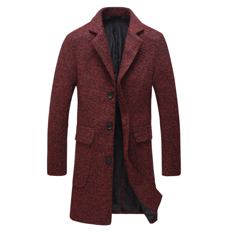 HCXY, Модная приталенная деловая верхняя одежда, куртка размера плюс M-3XL, высокое качество, мужская куртка, пальто, Топ дизайн, зимняя мужская куртка