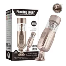 Легкий любовь Телескопический любовник 2 автоматическая машина, вращающийся и выдвижной Электрический массажер для тела