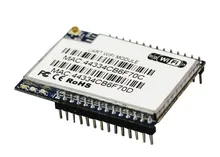 Free shipping HLK RM04 aerial serial wifi dual ethernet port serial port UART to WIFI module