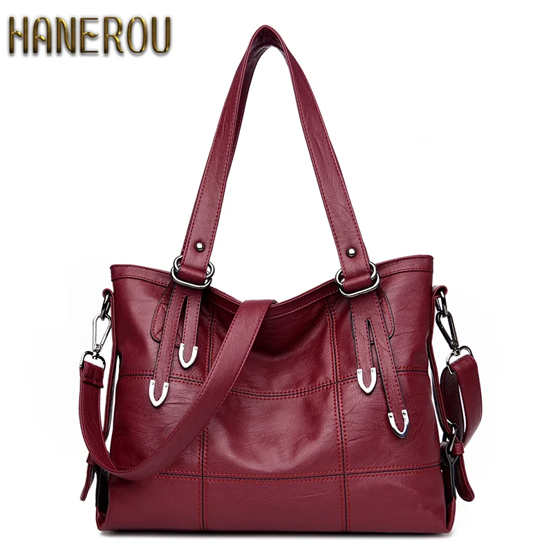 New 2018 Fashion PU Leather Women Messenger Bags Ladies Big Casual Shoulder Bags Brand Woman Handbags Bolsa Feminina Preta Sac New 2018 Fashion PU Leather Women Messenger Bags Ladies Big Casual Shoulder Bags Brand Woman Handbags Bolsa Feminina Preta Sac