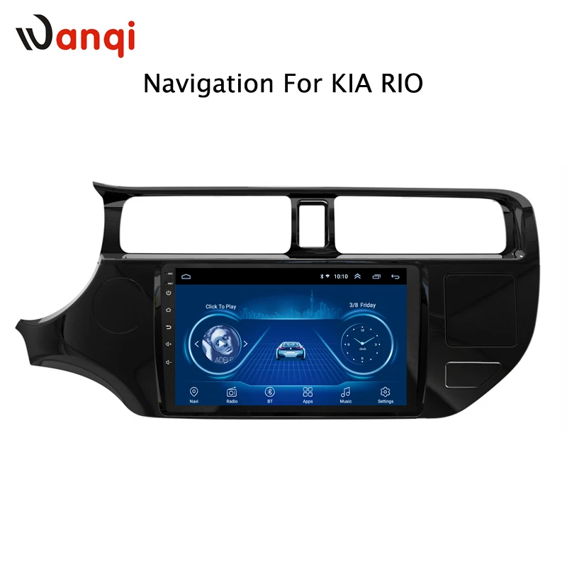 Android 8,1 автомобильный DVD мультимедийный плеер для Kia RIO K3 2012- gps Навигация стерео радио рекордер BT