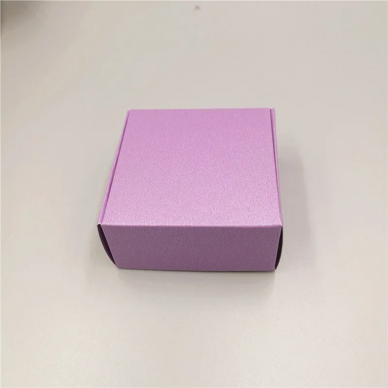 5pcs Transparent PVC Window Soap Boxes Kraft Paper Box Jewelry Gift Packaging Box Wedding Favors Candy Box - Цвет: c10