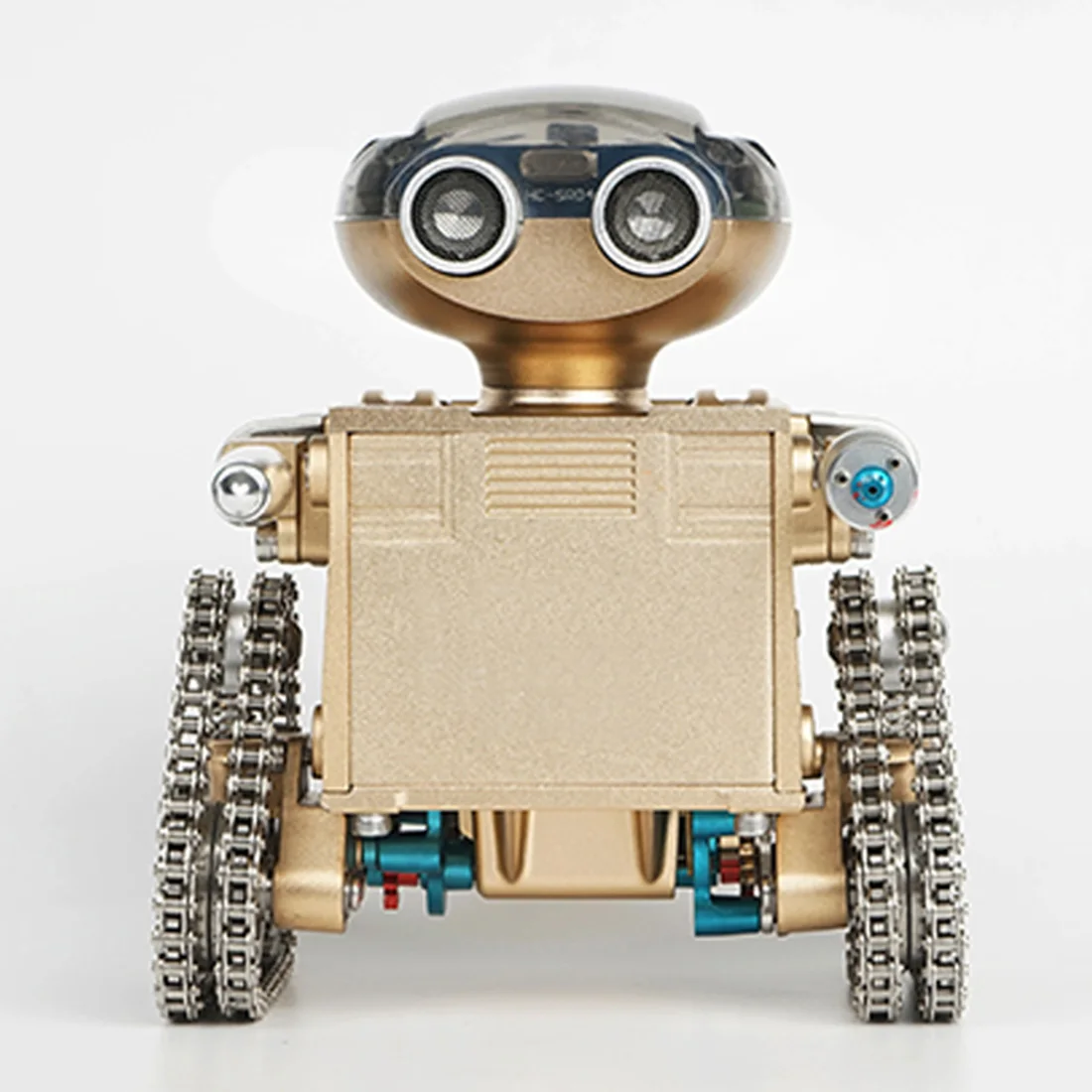 Металлический Интеллектуальный робот с дистанционным управлением, сборная развивающая модель, игрушка сделай сам, подарок для мальчиков