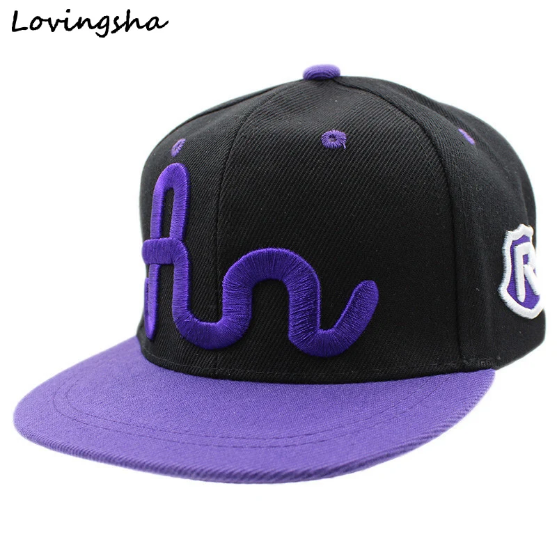 

LOVINGSHA Boy Baseball Caps For 3-8 Years Old Kid 3D Letter Design Snapback Caps High Qaulity Adjustable Cap For Girl CC006