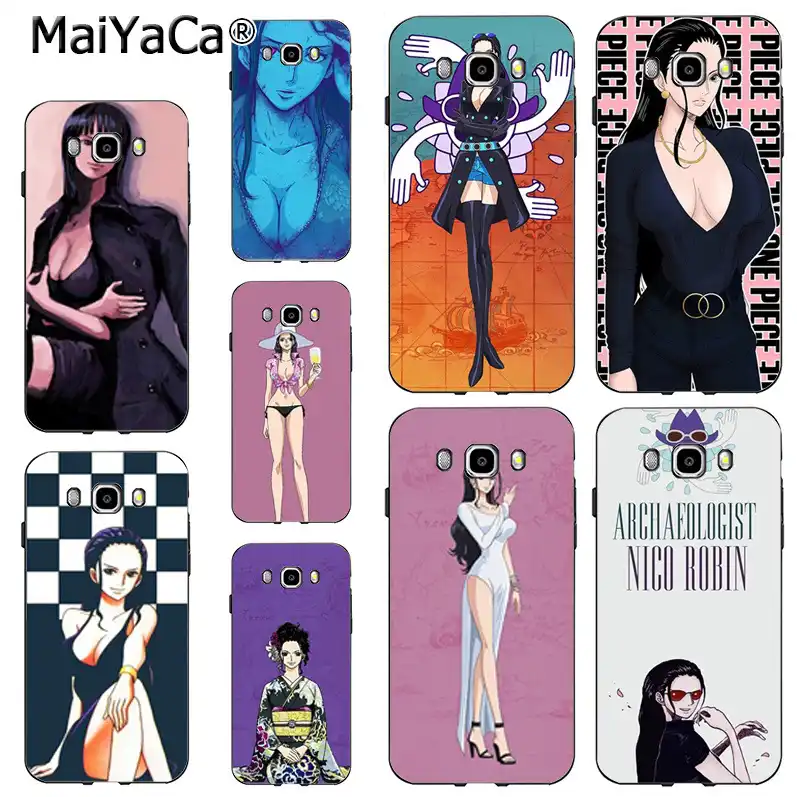 Maiyaca One Piece Nico Robin Diy Painted Beautiful Phone Case