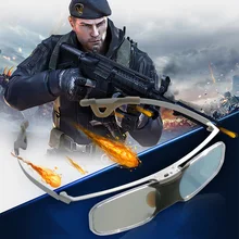 CAIWEI NX60 3D Glasses USB Rechargeable Bluetooth Shutter Active Portable Mini For EPSON 3LCD Projector 3D TV Samsung Sony