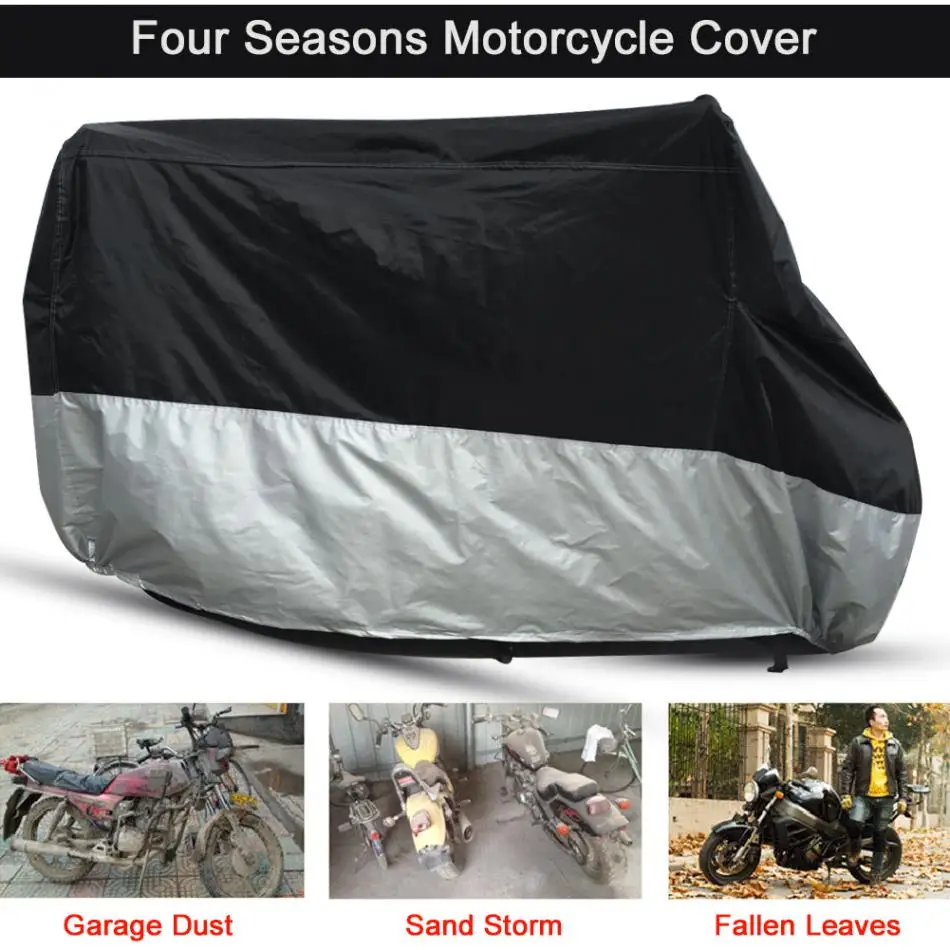 Motorcycle waterproof Protector Case Cover Motorbike Bicycle Moped