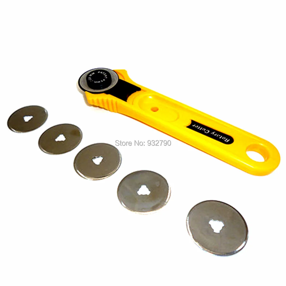 

5pcs 28mm Rotary Cutter Refill Replacment Blades Fabric Paper Quilters Sewing Patchwork Quilting Cutting With 28mm Rotary Cutter