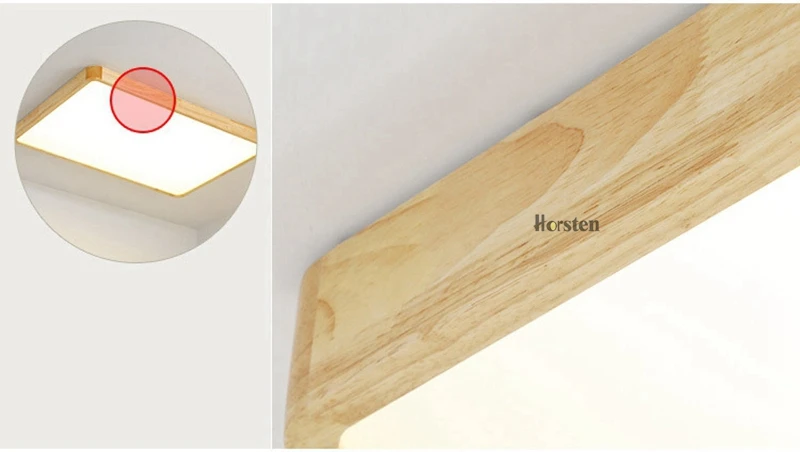 Nordic Simple Modern OAK Wood Ceiling Lamp Ultra thin Japanese LED Ceiling Lights For Bedroom Living Room Kitchen Study Balcony (29)