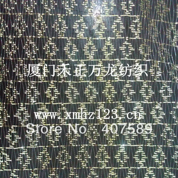 gold metallic mesh fabric/glitter mesh with metalized netin Fabric