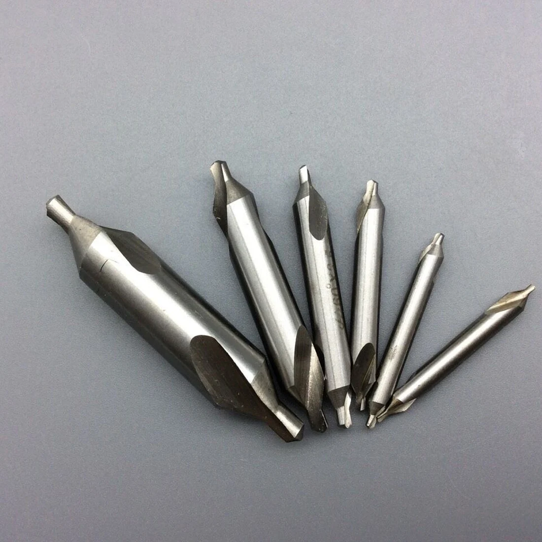 1pc  HSS High Speed Steel Center Drill Bits Set Precision Combined Countersinks Kit 60 Degree Angle 1mm 2mm 3mm 5mm Power Tools