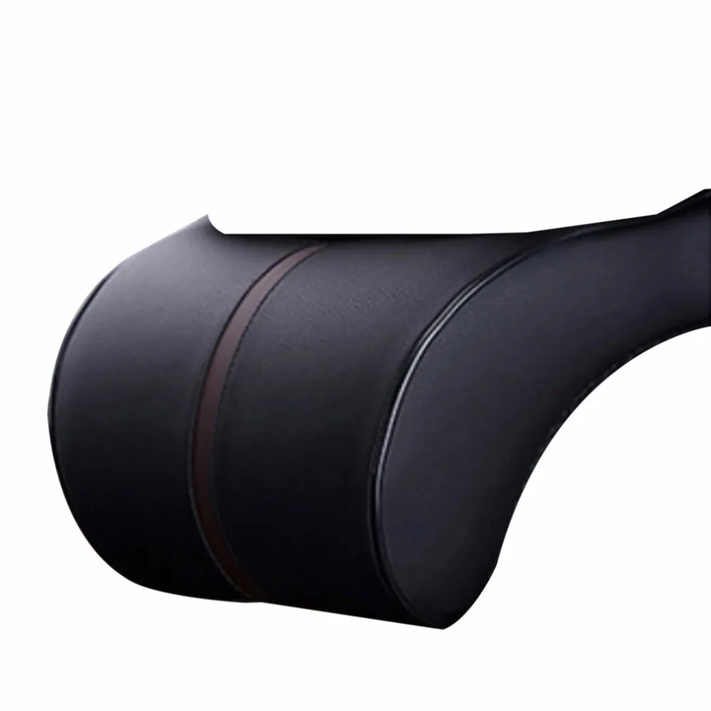 Медленный отскок хлопок автомобильный подголовник подушка Автомобильная подушка для шеи кривой дизайн удобные товары для салона автомобиля